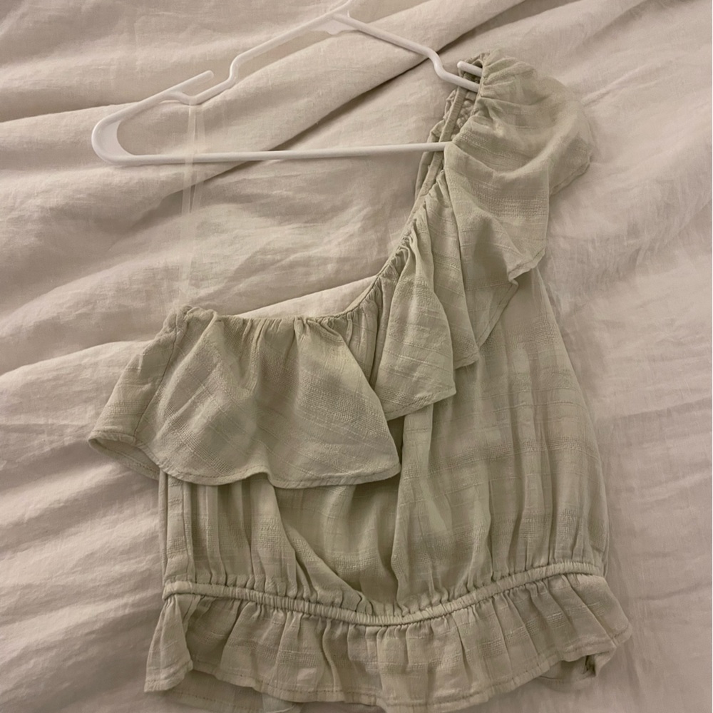 American eagle one shoulder top